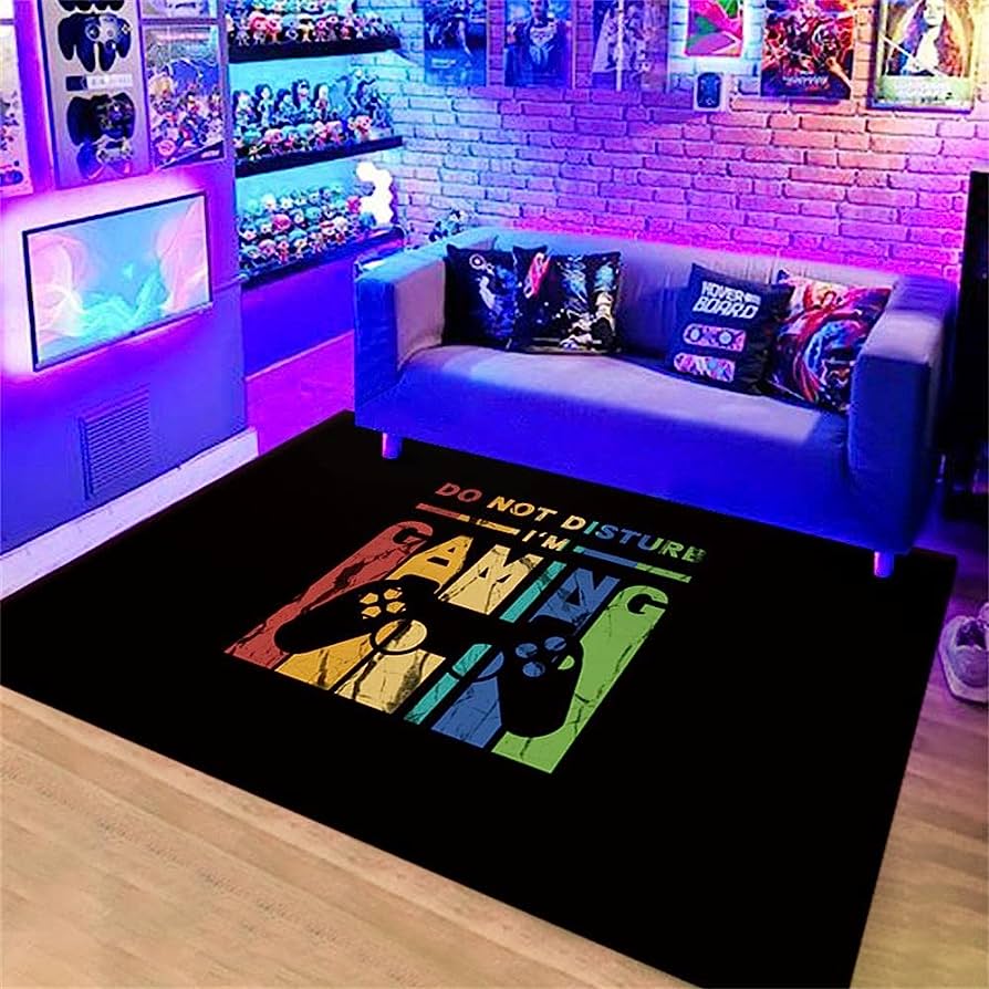 Room and Gaming Chair Accessory - Team Razer Floor Rug